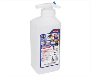 62-3957-37 万能ポリ容器 1Lコックツキ AX-1V大澤ワックス