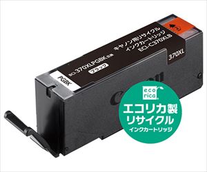 62-4135-19 エコリカ リサイクルインクカートリッジ ECI-C370XLBエコリカ