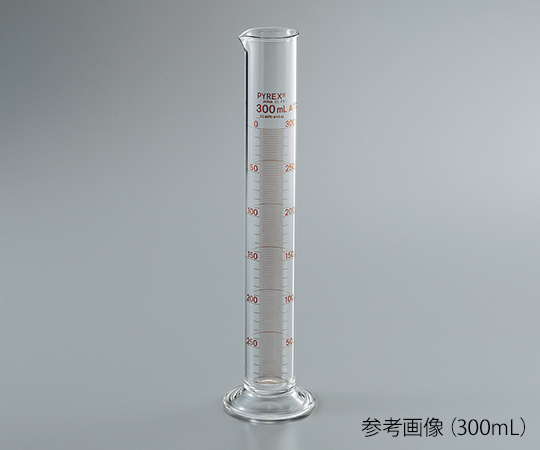 62-4865-27 PYREX(R) JIS メスシリンダー 2000mL 3022JIS-2Lコーニング・PYREX
