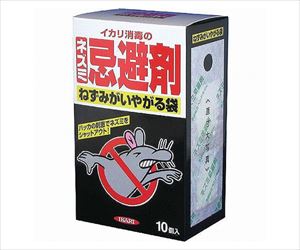 62-4885-55 ネズミ対策「ねずみがいやがる袋」 イカリ消毒