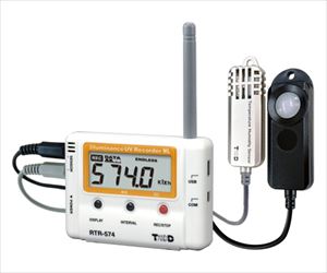 62-5001-33 照度紫外線温湿度データロガー(無線通信タイプ) RTR-574-Sティアンドデイ
