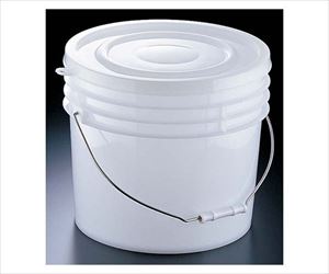 62-6385-05 ラウンドペール 9L 10型 ALU0102山研工業