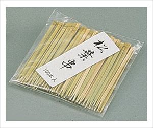62-6505-56 竹製松葉串(100本入) 60mm 萬洋