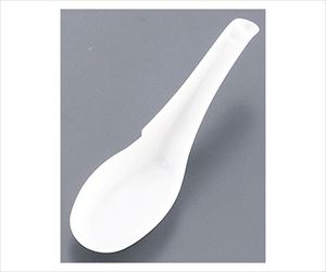 62-6651-28 使い捨てレンゲスプーン(500本入) 白 袋入 アサヒ