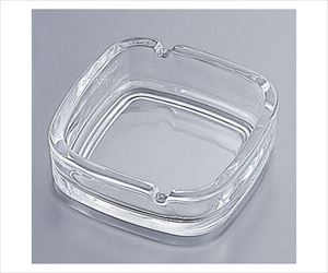 62-6761-91 ガラス製 スクエア灰皿 P-05536東洋佐々木ガラス  62-6761-91 ガラス製 スクエア灰皿 P-05536東洋佐々木ガラス