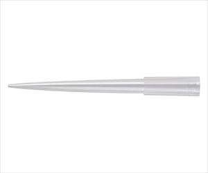 【滅菌】62-7024-82 QSP ピペットチップ 100-1250μL ロングタイプ 目盛付 クリアー 89mm ラック(9