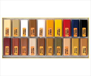 62-8132-54 ハードワックス-ジェイ テクニカルセット (20色) BESCO