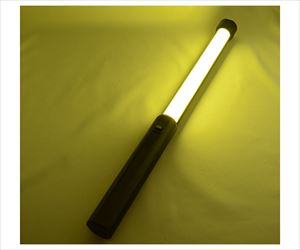 62-8239-94 ハンディ形LED イエローランプ NHD300-PYスターライト工業