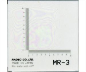 62-8773-15 顕微鏡用マイクロルーラー MR-3 （5枚入） 3-321-0692ケニス