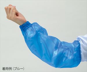 62-9849-03 ポリエチレン腕カバー 半透明 12双入 A-5 Nホワイトマックス