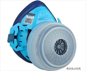 62-9907-44 直結式小型防毒マスク R-6-02 234745興研