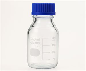 62-9920-25 耐熱ねじ口瓶（液切リング付） GL-45 250mL NBO-250-SCIHARIO