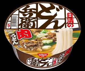 【軽減税率適用】63-1220-93 どん兵衛肉うどん 24159日清食品