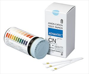 63-1236-84 イオン試験紙 シアンチェック 07030100ADVANTEC