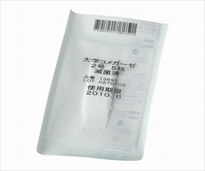 【滅菌】【医療機器クラス1】63-1452-66 大学コメガーゼ 2号 5枚×30袋入 滅菌済 13691白十字