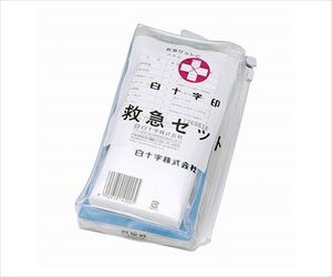 63-1452-88 救急セットC ハンディバッグ 14202白十字
