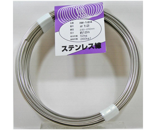 和気産業63-1502-68　ステンレス線　#12×12m IW-124和気産業