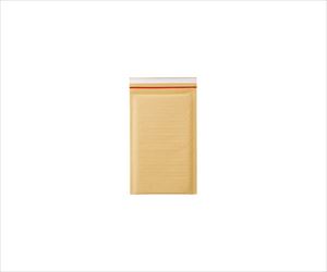 63-1589-58 クッション封筒 茶テープ付 DVD/CD用 10枚 KFTT-10今村紙工