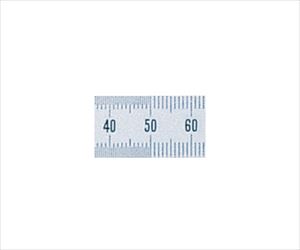 63-1596-93 ステンレス直尺 15cm×0.5mm厚 シルバー プラス