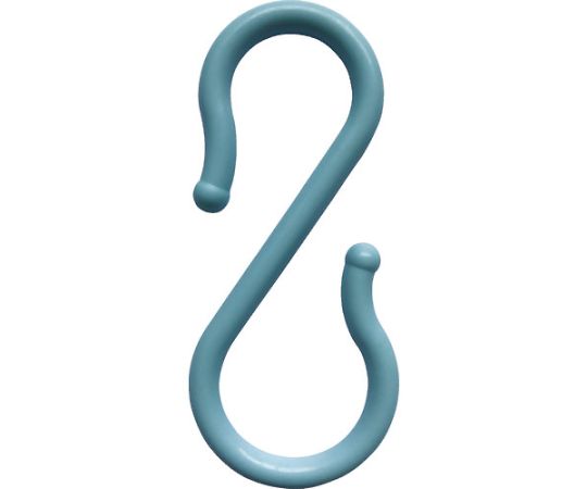 63-2329-41 プラSフック 100mm ライトブルー 2個入り TPSH100LBトラスコ中山