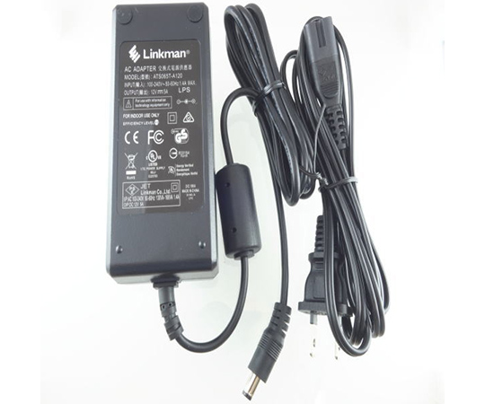 Linkman63-3136-28　ACアダプター　12V　5A ATS065T-A120Linkman
