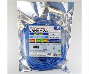 63-3152-11 LANケーブル Cat6 BLUE 10M WLA6S100BLinkman