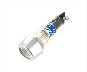 63-3158-71 ネオンブラケット 円筒型・フード付 AC100V～125V 透明 BN-35-1-Cサトーパーツ