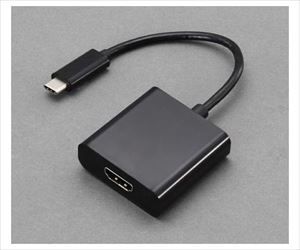 63-3258-89 変換アダプター（USBTypeC-HDMI） EA764AC-101エスコ