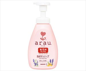 63-4058-67 アラウ泡ボディソープ550mLポンプ付 25835サラヤ