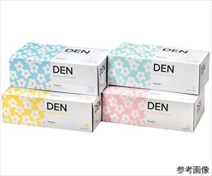 63-4156-94 DEN ラテックスグローブ ポリマー加工 PF M 100枚入 歯愛メディカル