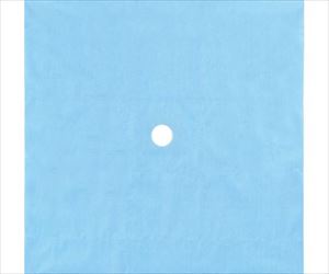 【滅菌】【医療機器クラス1】63-4157-34 CiサージカルドレープAb 丸穴テープ付 60×60cm φ90mm 歯愛メデ