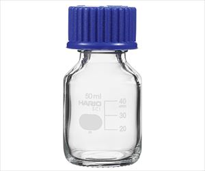 63-5510-06 耐熱ねじ口瓶（液切リング付） GL-32 50mL NBO-50-SCIHARIO