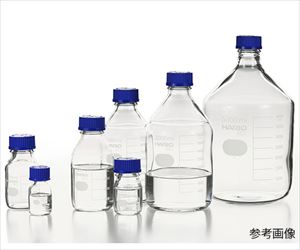63-5510-06 耐熱ねじ口瓶（液切リング付） GL-32 50mL NBO-50-SCIHARIO