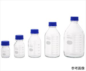63-5510-06 耐熱ねじ口瓶（液切リング付） GL-32 50mL NBO-50-SCIHARIO