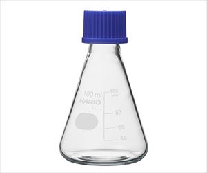 63-5510-17 ねじ口三角フラスコ GL-25 100mL NSF-100-SCIHARIO