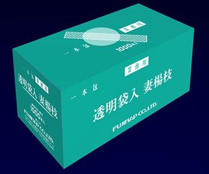 【食品衛生法適合】63-5594-49 フジ透明袋入爪楊枝 768900尚美堂