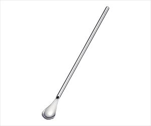 63-5709-77 ステンレス ストレートマドラースプーン PMD5101エコー金属