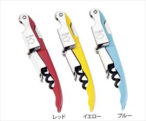 63-5710-30 ソムリエナイフ（三徳型）イノベーション レッド PSM4302クタール