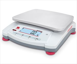 63-5729-43 コンパクト電子天びん ナビゲーターNVTシリーズ 6200g 0.1g NVT6201JPオーハウス
