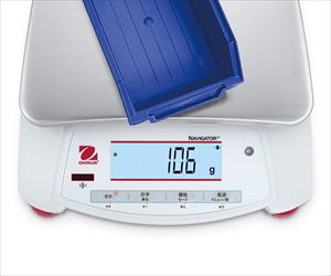 63-5729-43 コンパクト電子天びん ナビゲーターNVTシリーズ 6200g 0.1g NVT6201JPオーハウス
