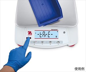 63-5729-43 コンパクト電子天びん ナビゲーターNVTシリーズ 6200g 0.1g NVT6201JPオーハウス
