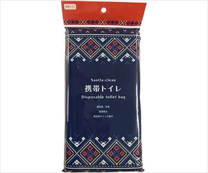 63-6540-20 Sanita-clean 携帯トイレ Alum（アルム） 100個 DG-174総合サービス