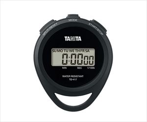 63-7292-01 ストップウォッチ TD-417-BKタニタ