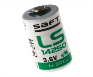 63-7420-45 1/2 AAサイズ 電池,公称電圧 3.6V LS14250Saft