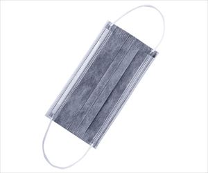 63-7944-79 活性炭フィルターマスク4PLY 50枚入 7029川西工業