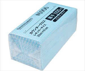 63-7944-85 カウンタークロスエコノミー薄手レギュラー 100枚入 ブルー 6906川西工業