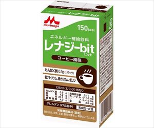 【食品衛生法適合】【軽減税率適用】64-0833-60 エネルギー補給飲料 レナジーbit（コーヒー風味） 650036クリニコ