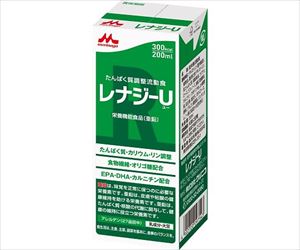 【食品衛生法適合】【軽減税率適用】64-0833-61 タンパク質調整流動食 レナジーU（200） 645558クリニコ