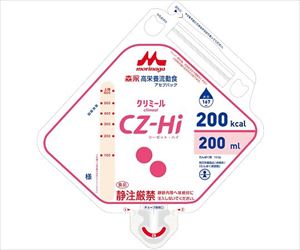 【食品衛生法適合】【軽減税率適用】64-0833-84 高栄養流動食 CZ-Hiアセプバッグ（200） 641849クリニコ