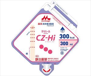 【食品衛生法適合】【軽減税率適用】64-0833-85 高栄養流動食 CZ-Hiアセプバッグ（300） 641846クリニコ
